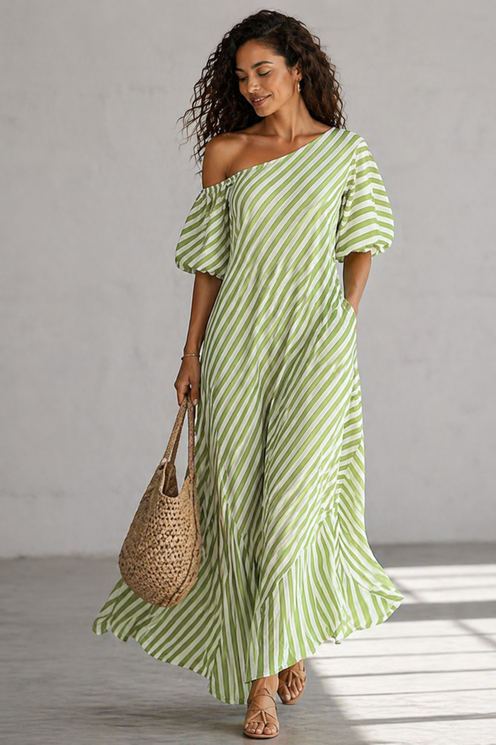 Vestido Aura Rayas - Elegancia con Estilo