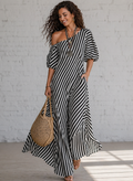 Vestido Aura Rayas - Elegancia con Estilo