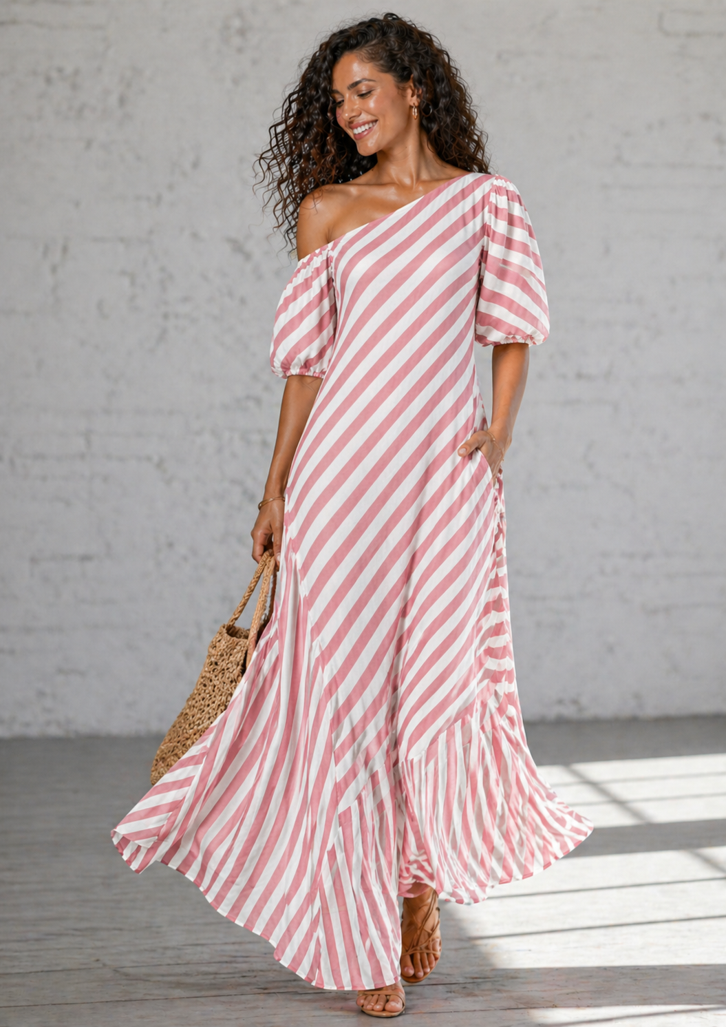 Vestido Aura Rayas - Elegancia con Estilo