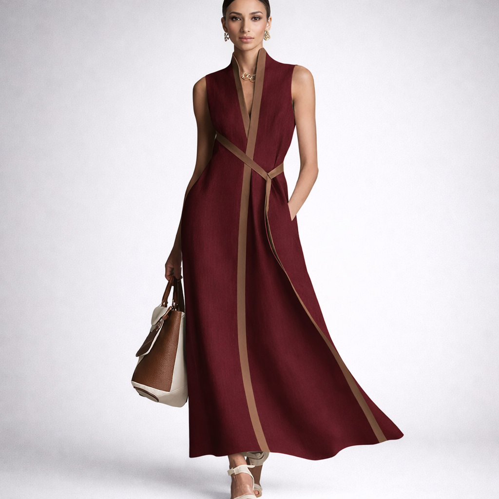 Vestido Aura Linen Dress