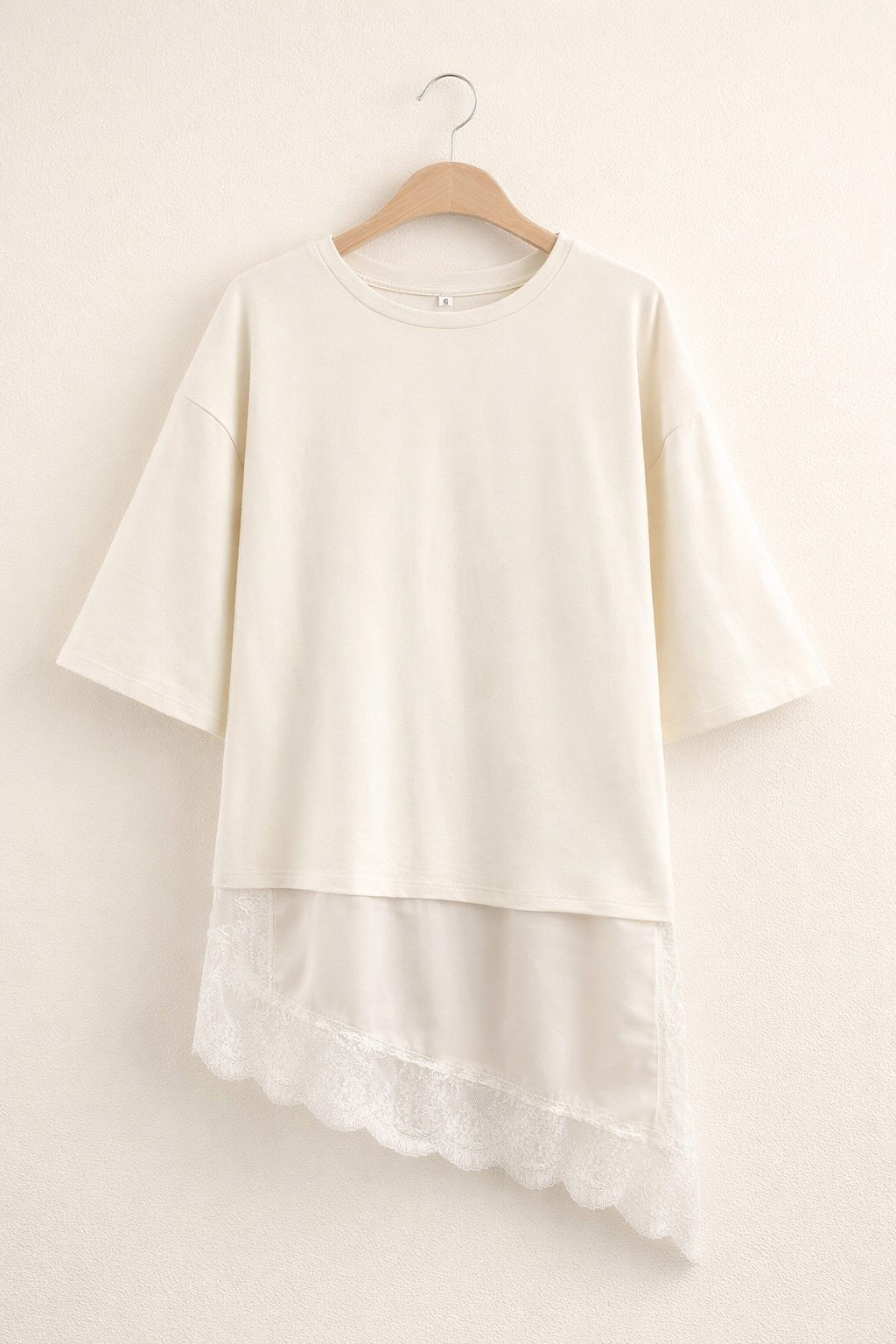 Camiseta Layer Encaje