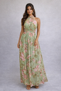 Vestido Jardín de Salvia