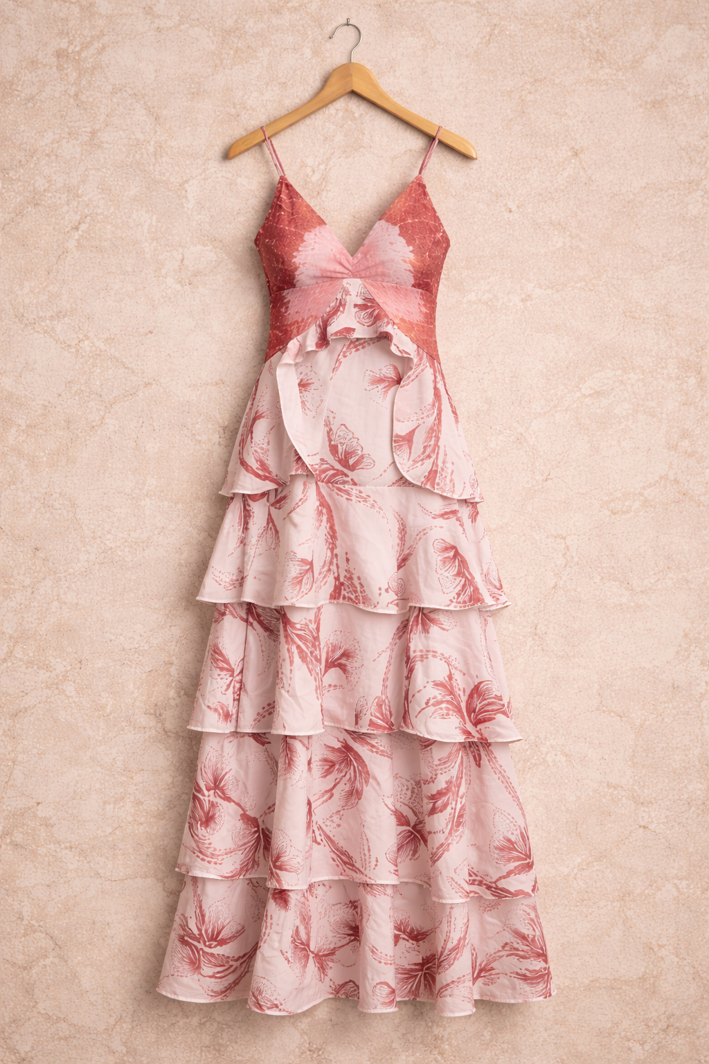 Vestido Aura Coral Luxe - Elegancia Que Fluye Contigo