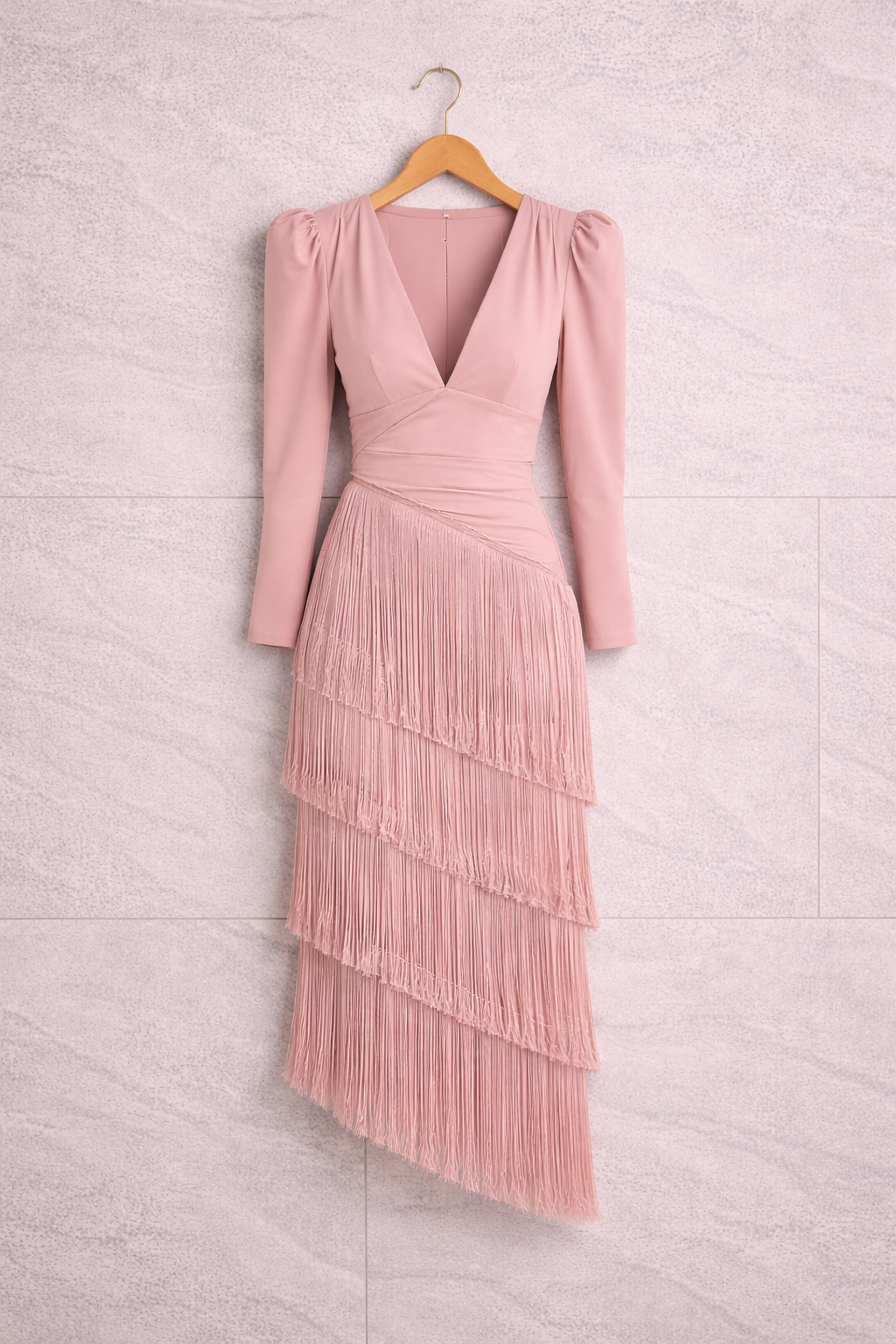 Vestido Aurora Blush - Elegancia y Comodez